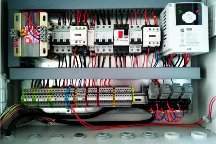 نقشه تابلو برق جرثقیل سقفی